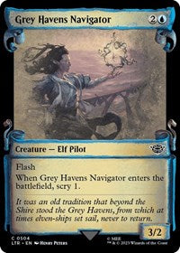 Grey Havens Navigator (Showcase Scrolls) (504) [Universes Beyond: The Lord of the Rings: Tales of Middle-earth]