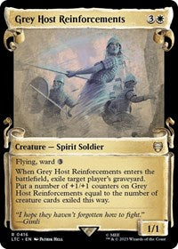 Grey Host Reinforcements (Showcase Scrolls) (416) [Commander: The Lord of the Rings: Tales of Middle-earth]