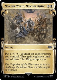 Now for Wrath, Now for Ruin! (Showcase Scrolls) (475) [Universes Beyond: The Lord of the Rings: Tales of Middle-earth]