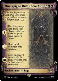 One Ring to Rule Them All (Showcase Scrolls) (553) [Universes Beyond: The Lord of the Rings: Tales of Middle-earth]