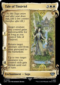 Tale of Tinuviel (Showcase Scrolls) (485) [Universes Beyond: The Lord of the Rings: Tales of Middle-earth]