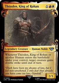 Theoden, King of Rohan (Showcase Scrolls) (684) [Universes Beyond: The Lord of the Rings: Tales of Middle-earth]