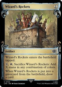 Wizard's Rockets (Showcase Scrolls) (703) [Universes Beyond: The Lord of the Rings: Tales of Middle-earth]