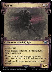 Nazgul (0729) (Showcase Scrolls) (729) [Universes Beyond: The Lord of the Rings: Tales of Middle-earth]