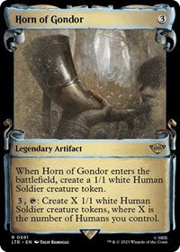Horn of Gondor (Showcase Scrolls) (691) [Universes Beyond: The Lord of the Rings: Tales of Middle-earth]