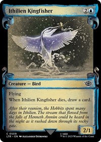 Ithilien Kingfisher (Showcase Scrolls) (509) [Universes Beyond: The Lord of the Rings: Tales of Middle-earth]