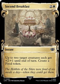 Second Breakfast (Showcase Scrolls) (480) [Universes Beyond: The Lord of the Rings: Tales of Middle-earth]