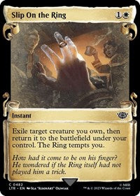 Slip on the Ring (Showcase Scrolls) (482) [Universes Beyond: The Lord of the Rings: Tales of Middle-earth]