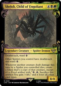 Shelob, Child of Ungoliant (Showcase Scrolls) (681) [Universes Beyond: The Lord of the Rings: Tales of Middle-earth]