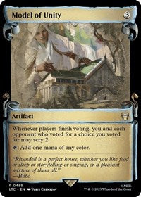 Model of Unity (Showcase Scrolls) (488) [Commander: The Lord of the Rings: Tales of Middle-earth]