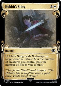 Hobbit's Sting (Showcase Scrolls) (471) [Universes Beyond: The Lord of the Rings: Tales of Middle-earth]