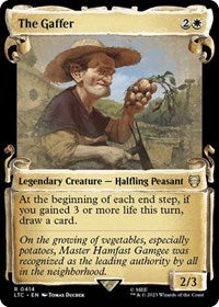 The Gaffer (Showcase Scrolls) (414) [Commander: The Lord of the Rings: Tales of Middle-earth]