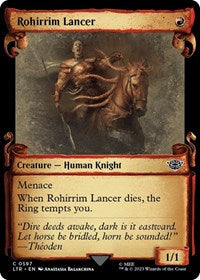 Rohirrim Lancer (Showcase Scrolls) (597) [Universes Beyond: The Lord of the Rings: Tales of Middle-earth]