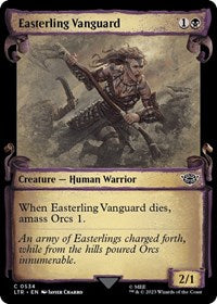 Easterling Vanguard (Showcase Scrolls) (534) [Universes Beyond: The Lord of the Rings: Tales of Middle-earth]