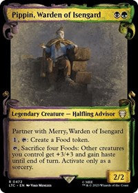 Pippin, Warden of Isengard (Showcase Scrolls) (472) [Commander: The Lord of the Rings: Tales of Middle-earth]