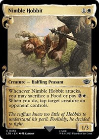 Nimble Hobbit (Showcase Scrolls) (474) [Universes Beyond: The Lord of the Rings: Tales of Middle-earth]