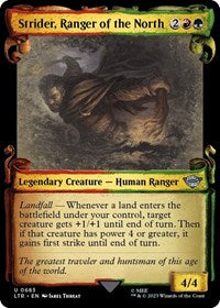 Strider, Ranger of the North (Showcase Scrolls) (683) [Universes Beyond: The Lord of the Rings: Tales of Middle-earth]