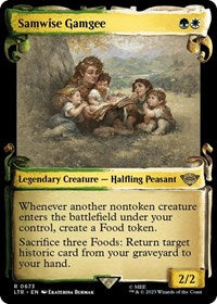 Samwise Gamgee (Showcase Scrolls) (673) [Universes Beyond: The Lord of the Rings: Tales of Middle-earth]
