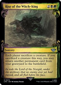 Rise of the Witch-king (Showcase Scrolls) (672) [Universes Beyond: The Lord of the Rings: Tales of Middle-earth]