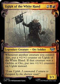 Ugluk of the White Hand (Showcase Scrolls) (686) [Universes Beyond: The Lord of the Rings: Tales of Middle-earth]