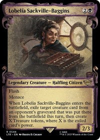 Lobelia Sackville-Baggins (Showcase Scrolls) (544) [Universes Beyond: The Lord of the Rings: Tales of Middle-earth]