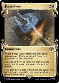 Forge Anew (Showcase Scrolls) (468) [Universes Beyond: The Lord of the Rings: Tales of Middle-earth]