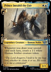 Prince Imrahil the Fair (Showcase Scrolls) (670) [Universes Beyond: The Lord of the Rings: Tales of Middle-earth]