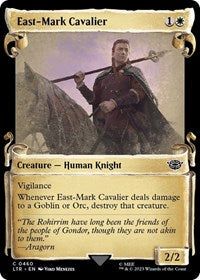 East-Mark Cavalier (Showcase Scrolls) (460) [Universes Beyond: The Lord of the Rings: Tales of Middle-earth]