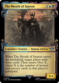 The Mouth of Sauron (Showcase Scrolls) (667) [Universes Beyond: The Lord of the Rings: Tales of Middle-earth]
