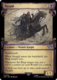 Nazgul (0725) (Showcase Scrolls) (725) [Universes Beyond: The Lord of the Rings: Tales of Middle-earth]