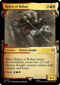 Riders of Rohan (Showcase Scrolls) (474) [Commander: The Lord of the Rings: Tales of Middle-earth]