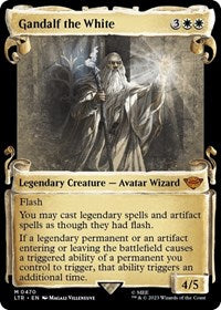 Gandalf the White (Showcase Scrolls) (470) [Universes Beyond: The Lord of the Rings: Tales of Middle-earth]