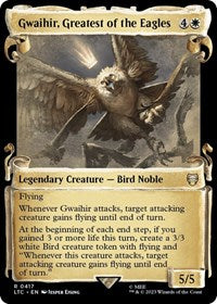 Gwaihir, Greatest of the Eagles (Showcase Scrolls) (417) [Commander: The Lord of the Rings: Tales of Middle-earth]
