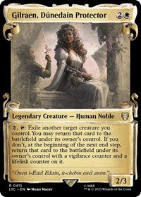 Gilraen, Dunedain Protector (Showcase Scrolls) (415) [Commander: The Lord of the Rings: Tales of Middle-earth]