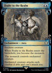 Fealty to the Realm (Showcase Scrolls) (423) [Commander: The Lord of the Rings: Tales of Middle-earth]
