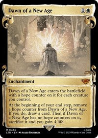 Dawn of a New Age (Showcase Scrolls) (456) [Universes Beyond: The Lord of the Rings: Tales of Middle-earth]