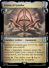 Crown of Gondor (Showcase Scrolls) (485) [Commander: The Lord of the Rings: Tales of Middle-earth]