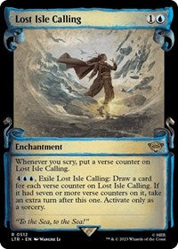 Lost Isle Calling (Showcase Scrolls) (512) [Universes Beyond: The Lord of the Rings: Tales of Middle-earth]