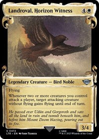 Landroval, Horizon Witness (Showcase Scrolls) (472) [Universes Beyond: The Lord of the Rings: Tales of Middle-earth]