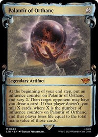 Palantir of Orthanc (Showcase Scrolls) (698) [Universes Beyond: The Lord of the Rings: Tales of Middle-earth]