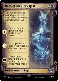 Oath of the Grey Host (Showcase Scrolls) (552) [Universes Beyond: The Lord of the Rings: Tales of Middle-earth]