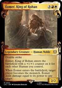 Eomer, King of Rohan (Showcase Scrolls) (455) [Commander: The Lord of the Rings: Tales of Middle-earth]