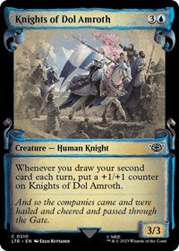 Knights of Dol Amroth (Showcase Scrolls) (510) [Universes Beyond: The Lord of the Rings: Tales of Middle-earth]
