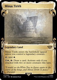 Minas Tirith (Showcase Scrolls) (707) [Universes Beyond: The Lord of the Rings: Tales of Middle-earth]