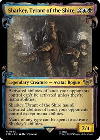 Sharkey, Tyrant of the Shire (Showcase Scrolls) (680) [Universes Beyond: The Lord of the Rings: Tales of Middle-earth]