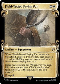 Field-Tested Frying Pan (Showcase Scrolls) (413) [Commander: The Lord of the Rings: Tales of Middle-earth]