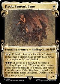 Frodo, Sauron's Bane (Showcase Scrolls) (469) [Universes Beyond: The Lord of the Rings: Tales of Middle-earth]