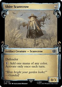 Shire Scarecrow (Showcase Scrolls) (700) [Universes Beyond: The Lord of the Rings: Tales of Middle-earth]