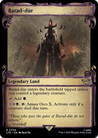 Barad-dur (Showcase Scrolls) (704) [Universes Beyond: The Lord of the Rings: Tales of Middle-earth]