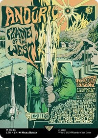 Anduril, Flame of the West (Borderless Poster) (746) [Universes Beyond: The Lord of the Rings: Tales of Middle-earth]